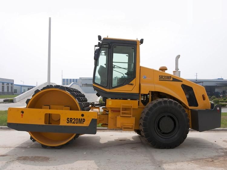 Top Quality Shantui 26 Ton Full-Hydraulic Single-Drum Vibratory Road Roller Sr26-5