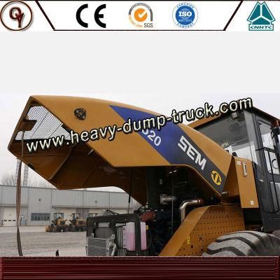 New Style Single Drum Sem520 Road Roller for Sale