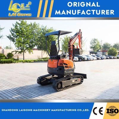 Lgcm China Factory 2.2 Ton Mini Crawler Excavator with CE Certificate