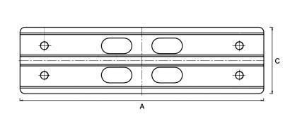 Excavator Track Pad Rubber Pad 350sb High Quality for Heavy Machinery Equipment