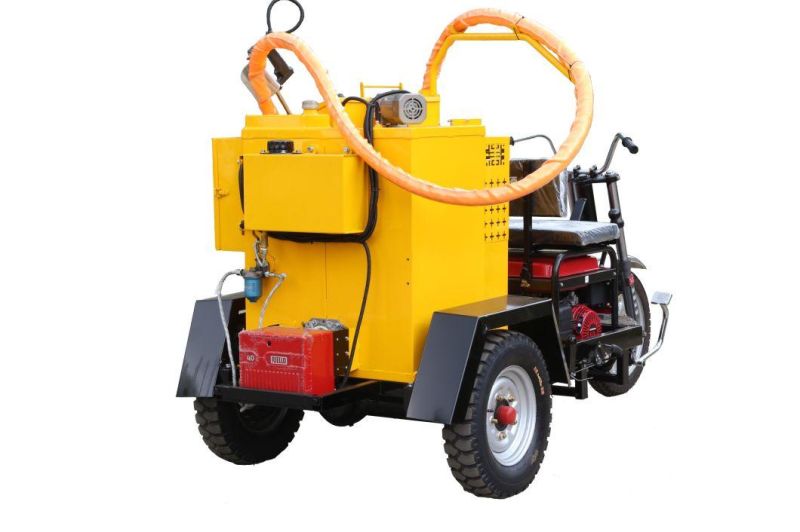 Crack-Pouring Machine for Roadway Maintenance