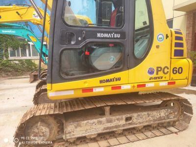 Japan Original Used/Mini/Crawler/80% New Komattsu PC60 Excavators Low Price High Quality Hot Sale