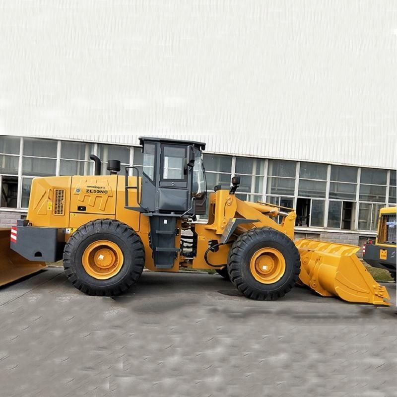 High Efficiency Hydraulic 5 Tons Wheel Loader Zl50nc