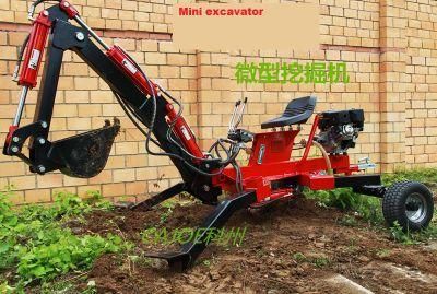 Cheap Price Small Towable Backhoe for Sale