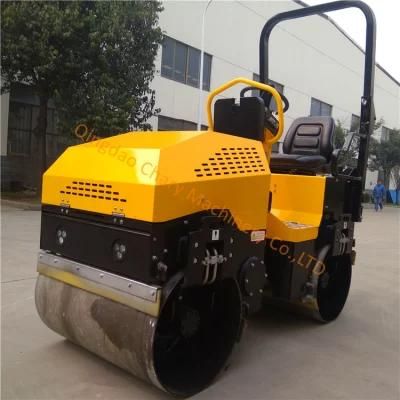 Sit on 2 Ton Double Drum Road Vibratory Roller Compactor for Sale