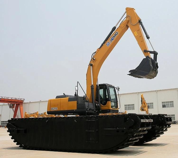 XCMG Official Xe215s 21ton Floating Amphibious Excavator for Sale