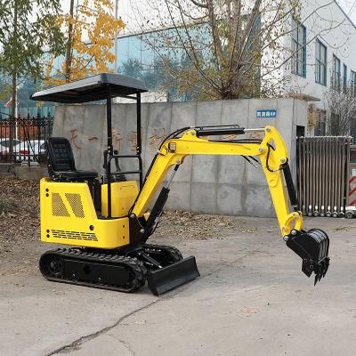 Small Cheap Construction Digger with Hydraulic Breaking Hammer