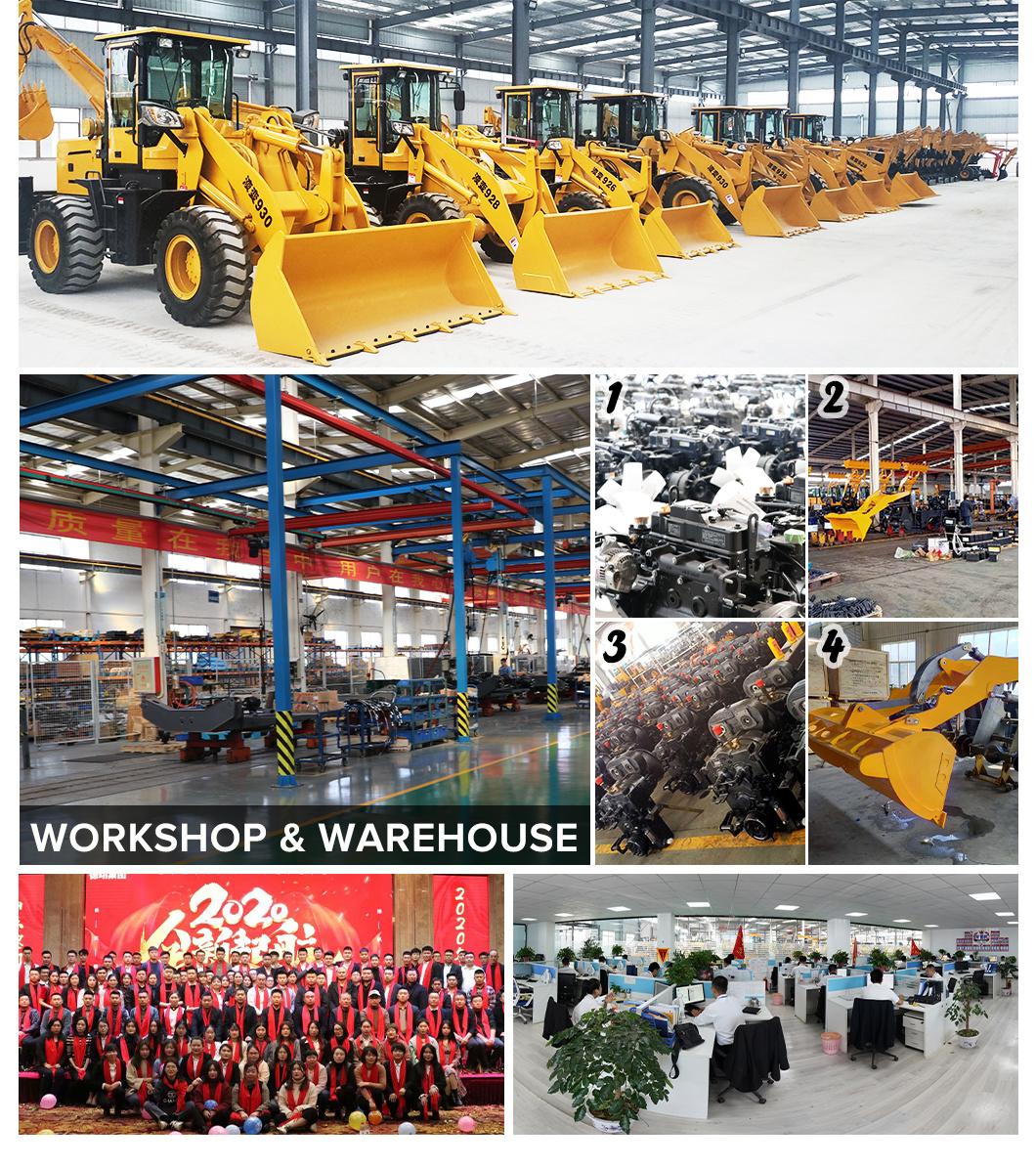 Manufacture Sale CE Certificate Backhoe Wheel Loader for Farmer