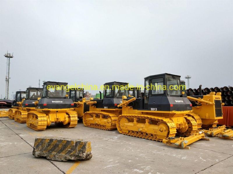 Shantui 130HP Small Sanitation Blade Crawler Bulldozer SD13r for Landfilling