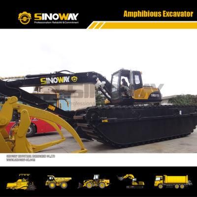 Popular Excavator Amphibi Bekas 20ton Dredging Excavator for Sale