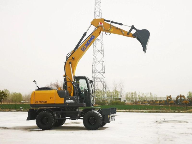 China XCMG Wheel Excavator Xe150wb 15 Tons Hydraulic Excavator Machine Price (more models for sale)