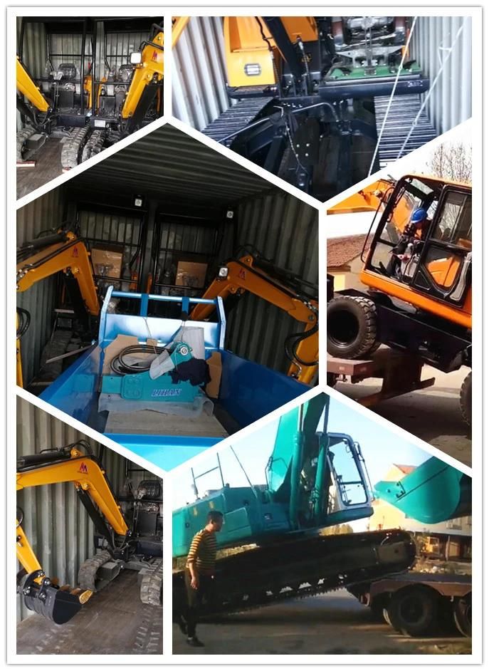 Heavy Duty Cummins or Yuchai Engine Construction Machinery 23ton Crawler Excavator