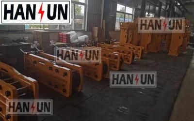 Best Quality Lower Price Export Hansun Hydraulic Breaker with 100mm Chisel