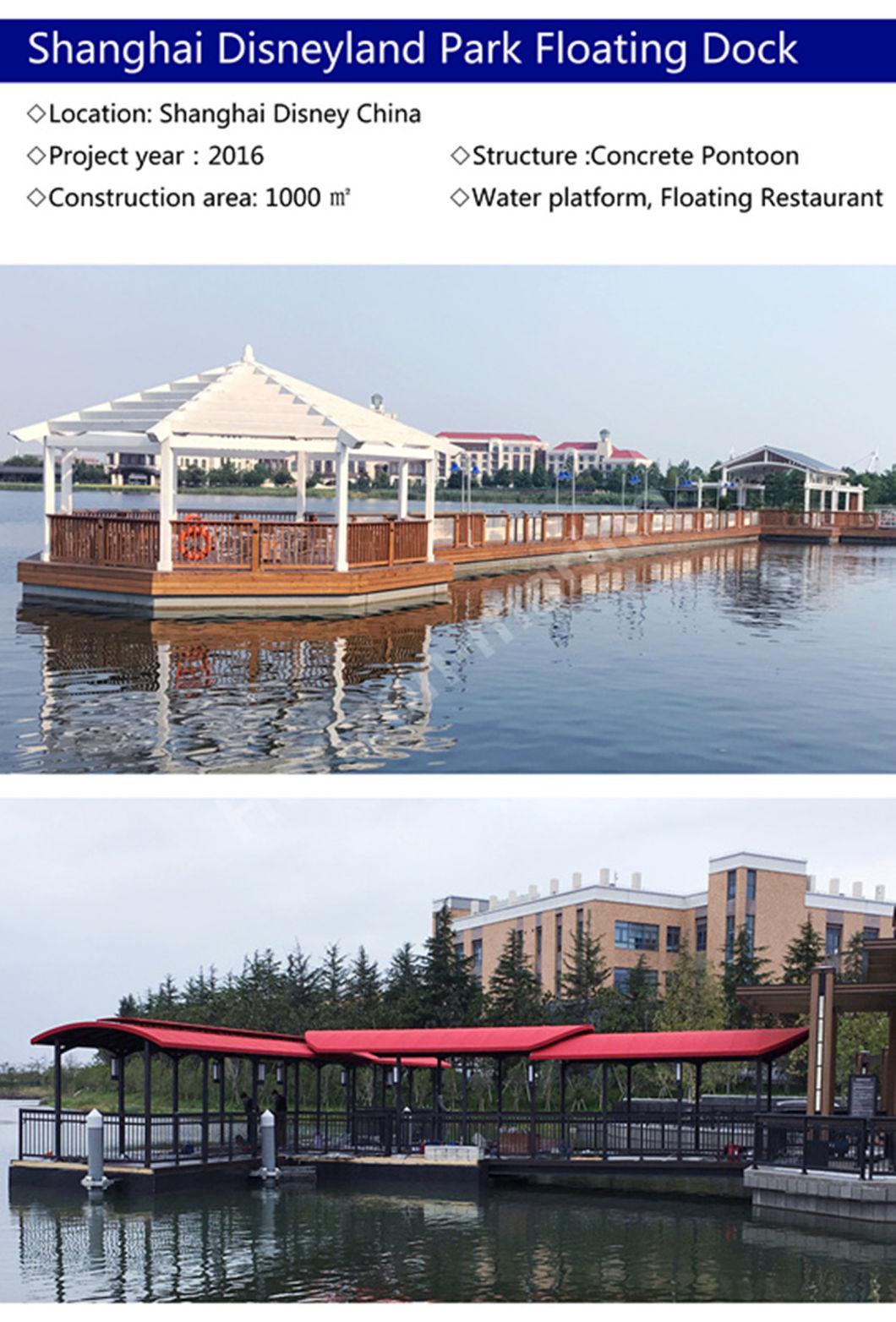 Durable Concrete Floating Pontoon