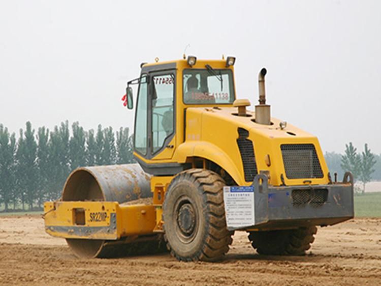 China Made Road Roller 20 Ton Sr20 Single Drum Vibratory Compactor Price in Spain