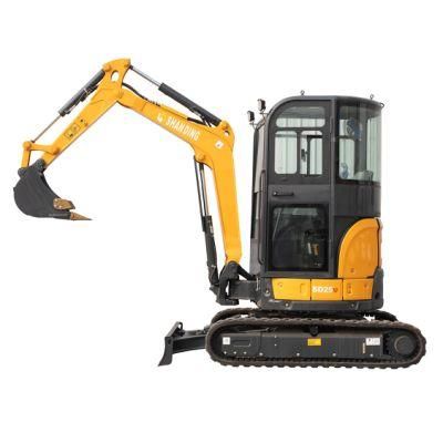 2.5 Ton SD25u Imported Engine From Japan with Cabin Cheap Price Mini Excavator for Sale