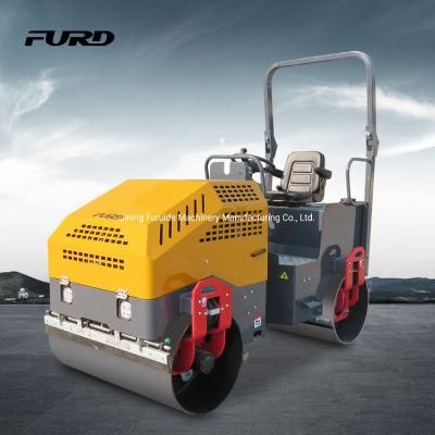 Simple to Use Double Drum Road Roller 2.5 Ton Vibrating Roller