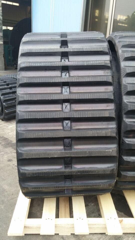 700*125*78 Large Size Dumper Rubber Track for Mitsubishi Ld700