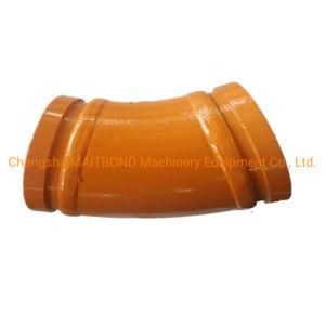 R240-30degree Concrete Pump Parts Putzmeister Concrete Casting Elbow