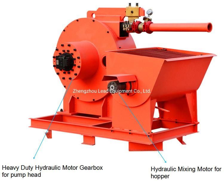 LCP20h-H Hose Type Concrete Pump for Spraying Refractory Materials