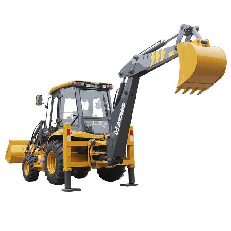 XCMG Official Garden 4X4 Tractor Backhoe Xc870HK China Mini Farm Tractor Loader Backhoe for Sale