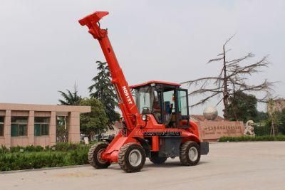 Multifunctional Mini Farm Telescopic Small Front End Loader Tl1500 for Sale