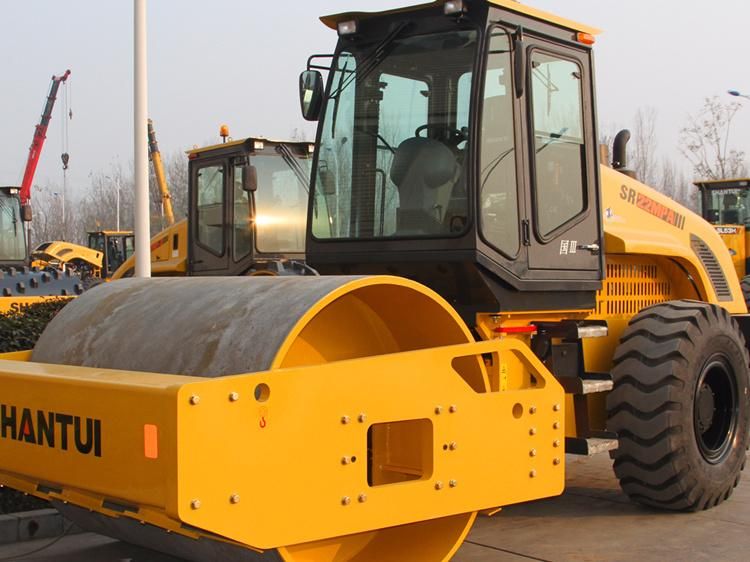 Riding Environment Road Roller Shantui Hydraulic 18ton Compactor Road Roller Sr18