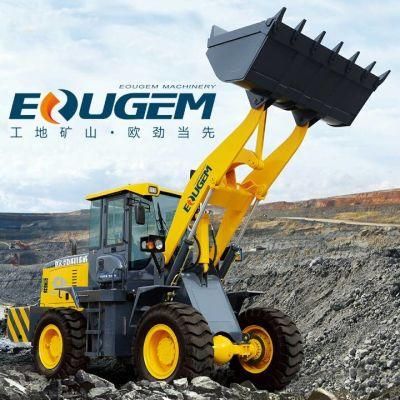 Manufacture 3ton Gem636 Joystick Control 4WD Hydraulic Front End Loader