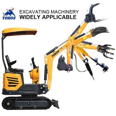 1.2 Ton Mini Excavator Factory Direct Sales High Quality Small Digger CE EPA 1 Ton 2 Ton Hydraulic Mini Excavator China for Sale