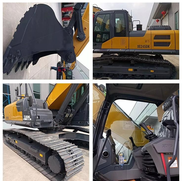 XCMG Official Xe245dk Hydraulic Excavator Price for Sale