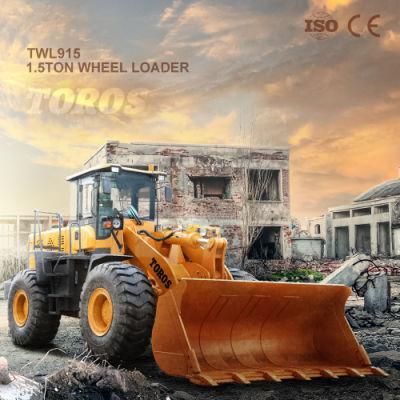 China 0.8-2.5ton Mini Front End Skid Steer Hydraulic Wheel Loader