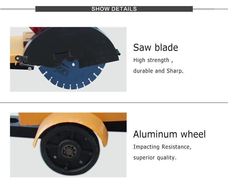 Big Concrete Cutter Asphalt Concrete Cutting Machine Concrete Cutter Blades