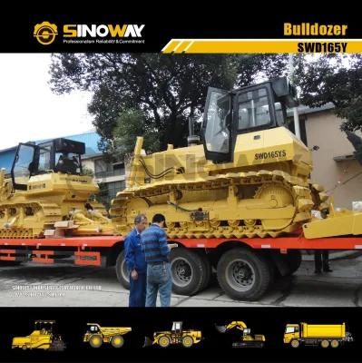 Earth Moving Machines 165HP Crawler Type Tractor Bulldozer for Construction