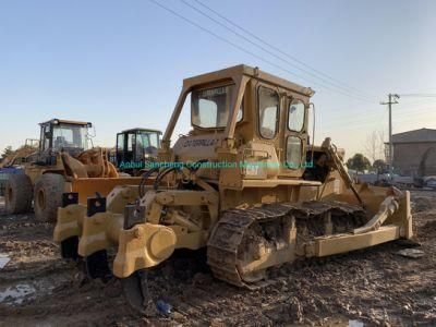 Japanese Caterpillar D8K Bulldozer Used Cat D8 Dozer with Rpper