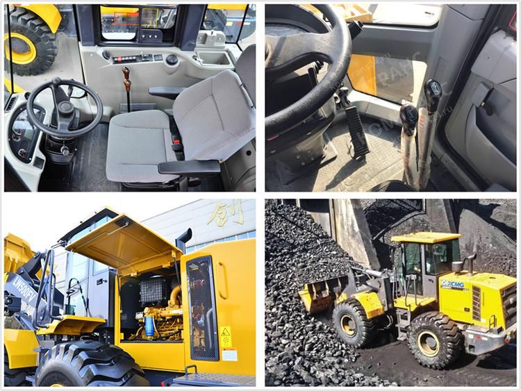 XCMG Official China Top Brand Hydraulic Small 3 Ton 5 Ton Front End Wheel Loader Lw300fn Lw500fn with Spare Parts List Price for Sale