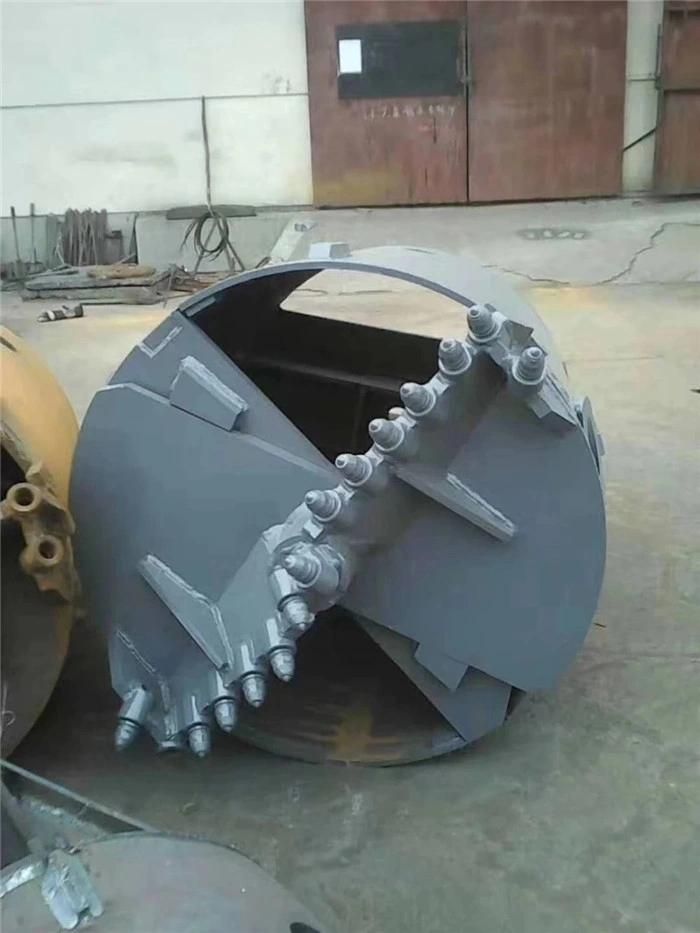 PDC PCD Diamond Foundation Piling Core Barrel with Teeth for Boulders and Streng