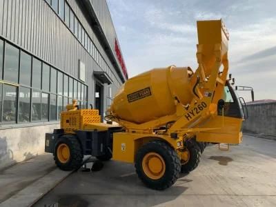 2.5m3 Self Loading Concrete Mixer Chinese Factory