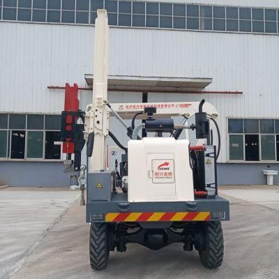 Highway Guardrail Installation Hammer Driver Can Screwing Pilling Pulling Pile