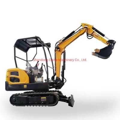 Wholesale Compact New Mini Excavators Hydraulic Digger Excavator 1.8 Ton Prices with Attachments for Sale