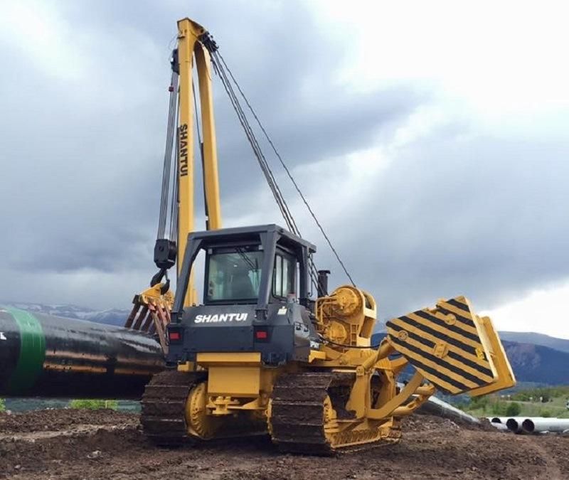 Pipe Lifting Equipment Shantui 25 Ton Pipeline Crane Sp25y Pipelayer
