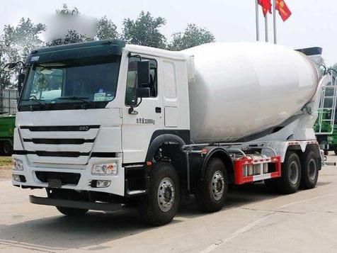 HOWO Concrete Mixer Truck for 8*4 Self Loading Pumping