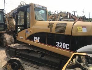 Used Good Working High Quality Cat 320c Excavator on Sale