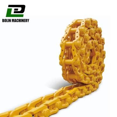 D355 D355-5 Undercarriage Parts Track Chain with Track Shoe Assembly for Komatsu