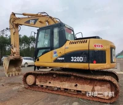 Used Mini Medium Backhoe Excavator Cat 320d Construction Machine Second-Hand