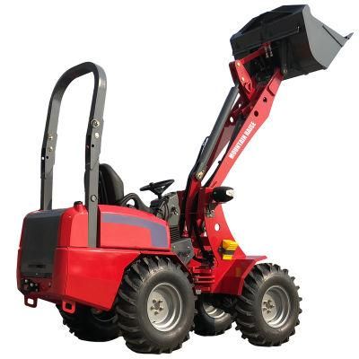 Hydrostatic 4 Wheel Drive Small Agricultural Construction Mini 06 Loader