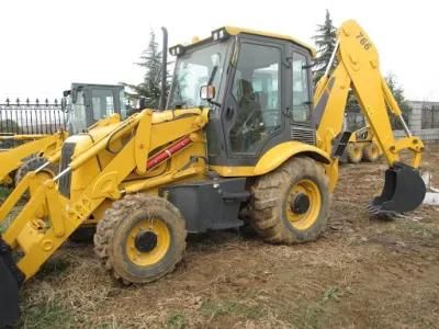 8 Ton Clg766 Liugong Articulated Backhoe Loader with Attachment