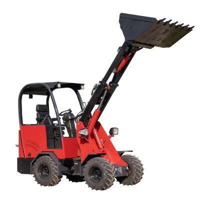 Small Mini 1 Ton Compact Articulated 4 Wheel Drive Avant Telescopic Boom Shovel Loader for Sale