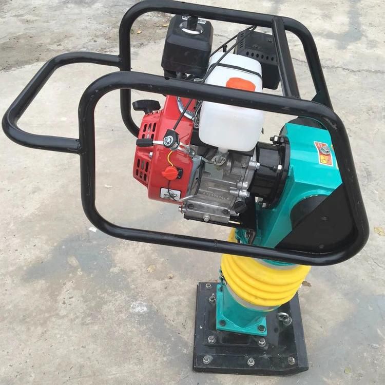 Handheld Gasoline Hcr80K Tamping Rammer Machine with Honda Gx160 Engine