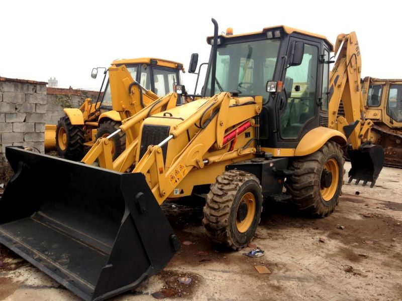 Liugong Clg764 8.3 Ton 1m3 Bucket Excavator Wheel Backhoe Loader