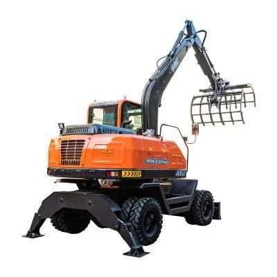 Wheel Loader with Grapple Used on Cotton Handling